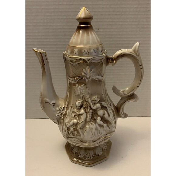 Style Tea-Coffee-chocolate  Vintage Porcelain Set Of 15 - Picture 2 of 16